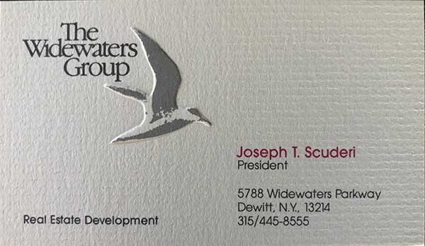 Pyramid Brokerage Company’s development division is incorporated as The Widewaters Group, Inc. 